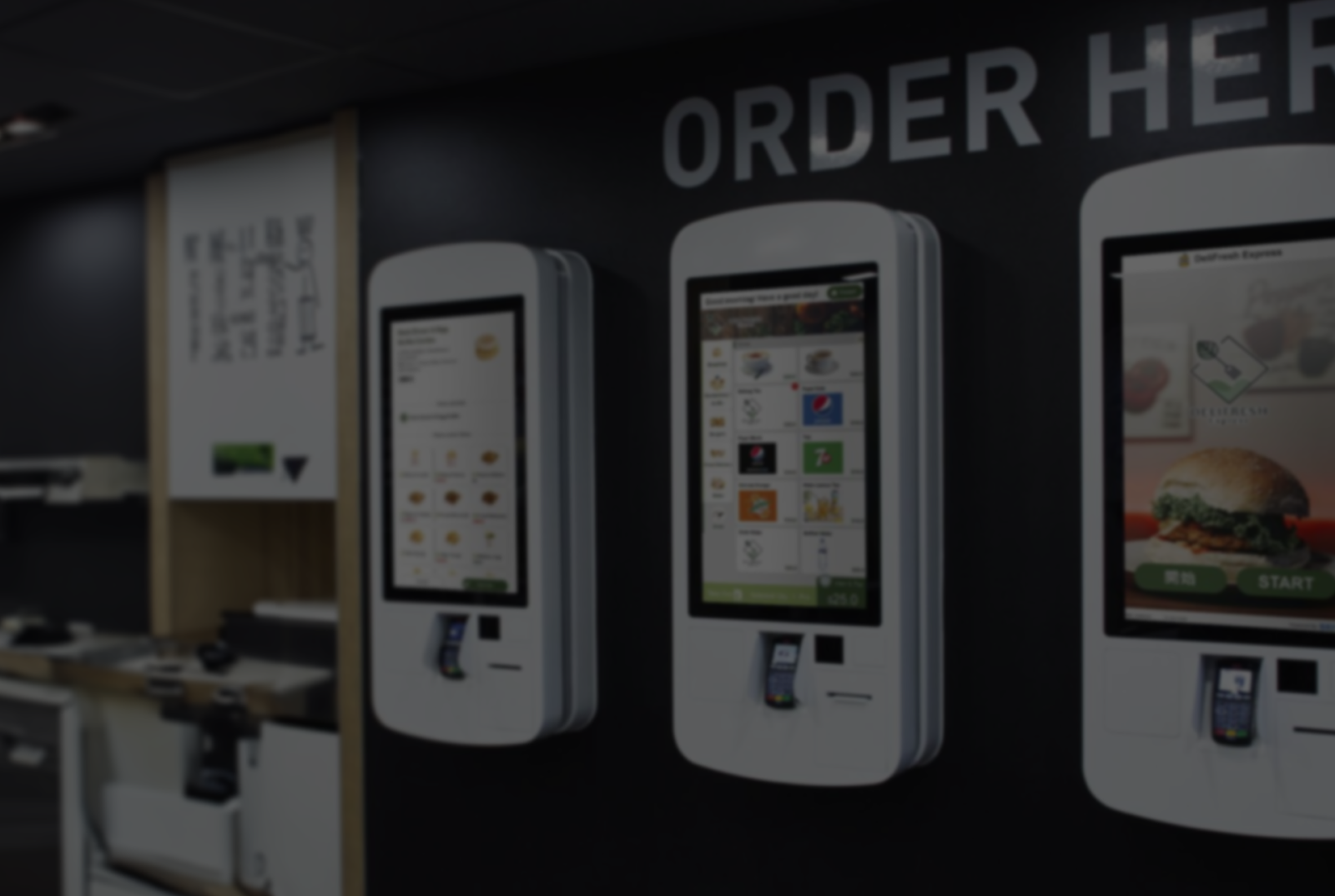 Self Ordering Kiosk